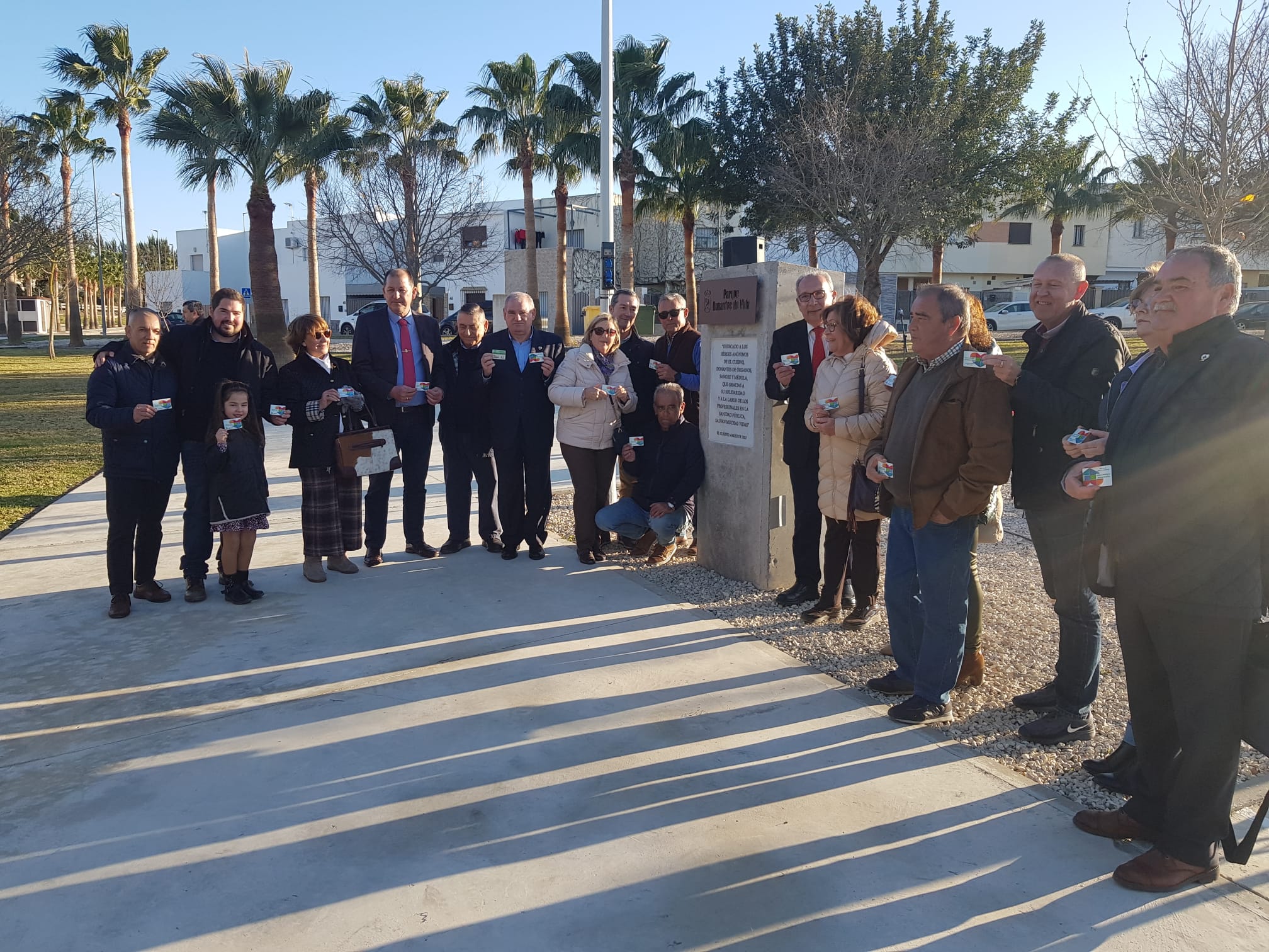 plaza donantes de vida