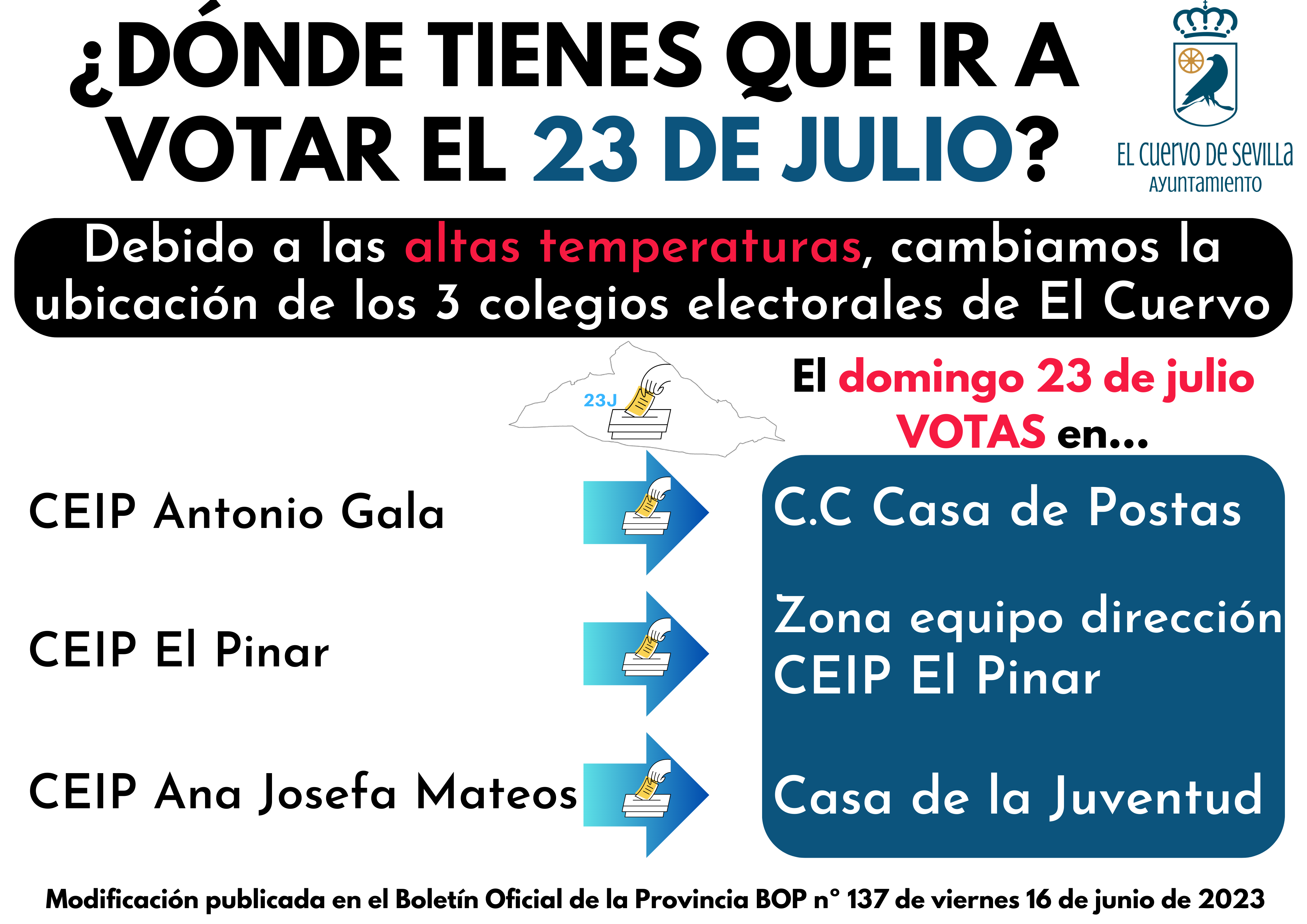 ubicación colegios electorales