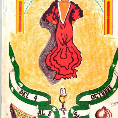 Cartel libreto feria 1989