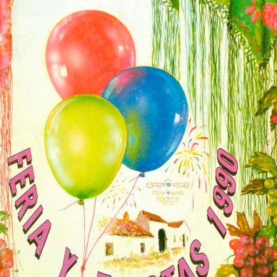 Cartel libreto feria 1990