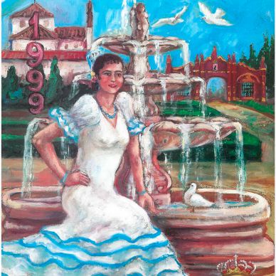 Cartel libreto feria 1999