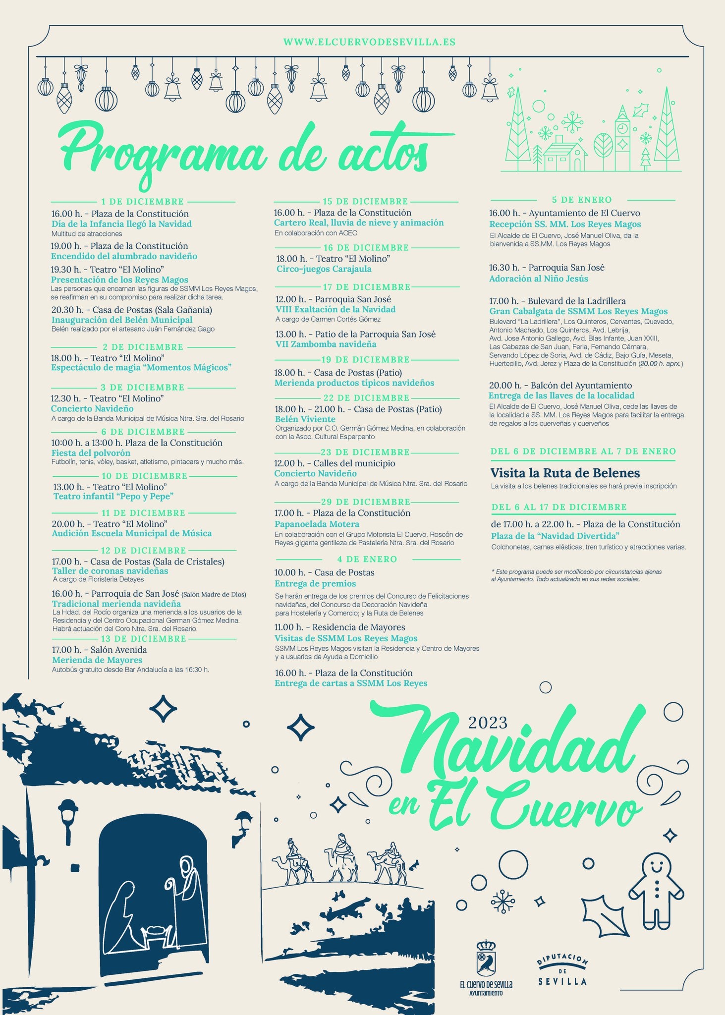 Programación navidad 2023