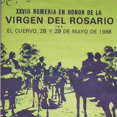 Cartel Romería año 1988