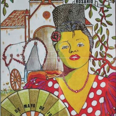 Cartel Romería año 1990