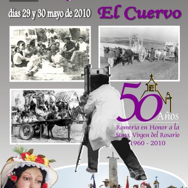 cartel Romería El Cuervo 2010