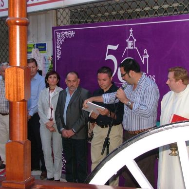 Bendición de carreta Año 2010 - 50 Aniversario de la Romería
