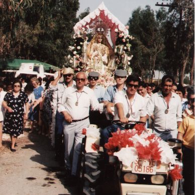Romería de El Cuervo, años 80 y 90